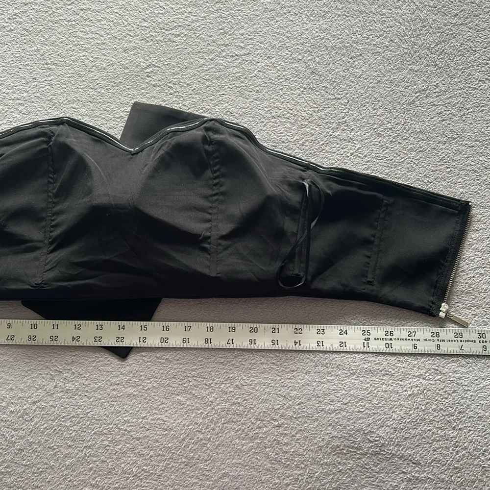 Chicwish | Womens Black Strapless Twisted Sweet Knot Bustier Top - Size S - Picture 12 of 12